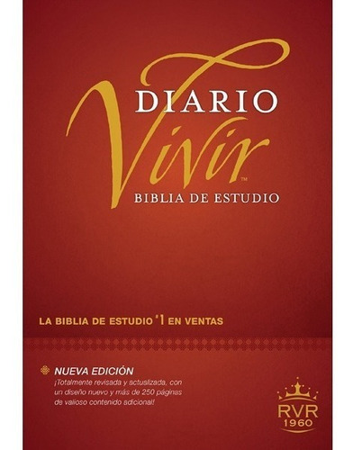 Biblia De Estudio Rv60 Diario Vivir Tapa Dura - Peniel Chile