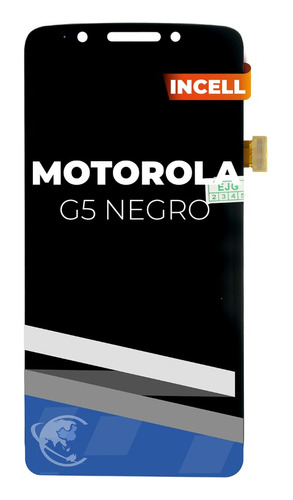 Lcd - Pantalla - Display Motorola G5 Negro, Xt1670