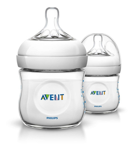 Dos Biberones Avent Natural 125 Ml