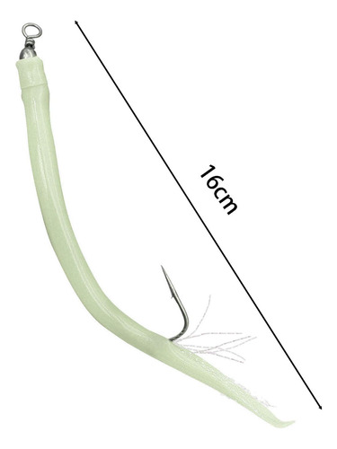 5 Señuelo De Pesca Suave, Anzuelo De Pesca, Cebos De Verde