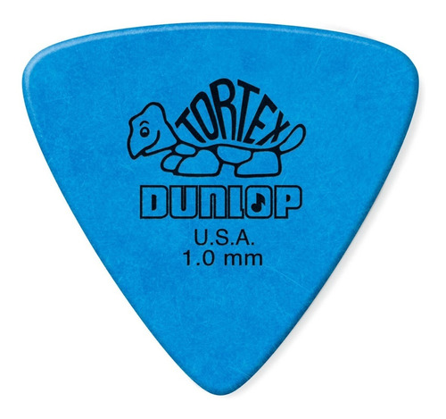 Palheta Dunlop Tortex Triangle 1mm Made In Usa 6 Unidades