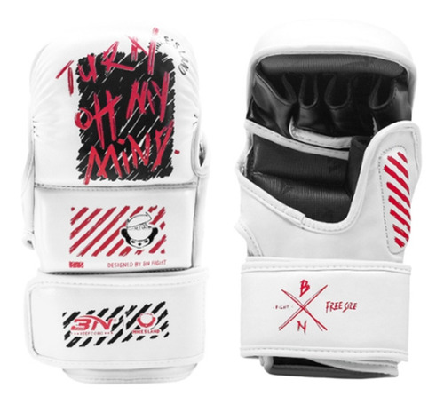 Guantes Mma Sparring 7 Ozs Bn Ufc Grappling Box Marciales 2