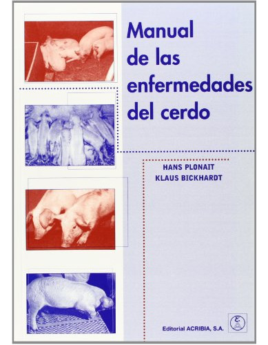 Libro Manual De Las Enfermedades Del Cerdo De Hans Plonait,