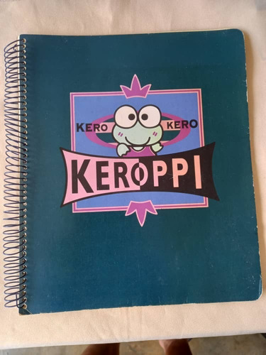 Sanrio - Keroppi - Cuaderno Con Bolsillos En Sus Hojas 