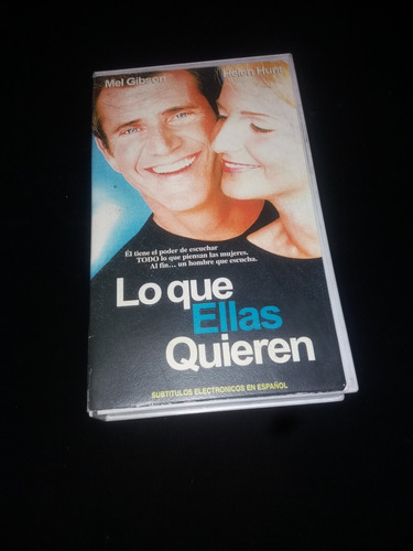 Película Lo Que Ellas Quieren Vhs