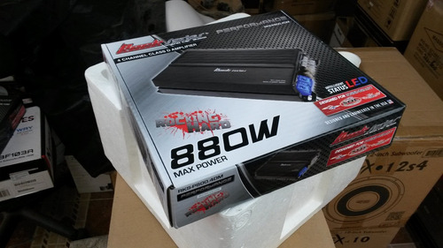 Imagen 2 de 6 de Rockseries Rksp800.4dm Clase D Nano Ultra Eficiente 4 Canal