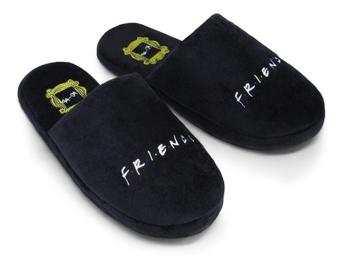 Pantufa Chinelo Friends Solado Borracha - Warner Original