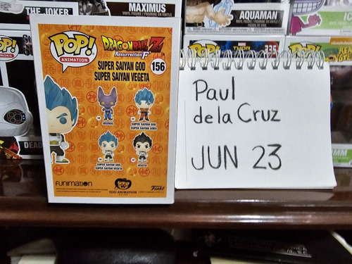 Super Saiyan God Vegeta Funko Pop (Usado)