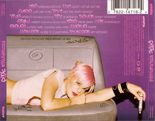 Pink Missundaztood Cd Importado