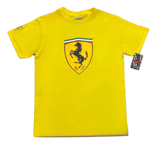 Camisetas Scuderia Ferrari Logo Grande