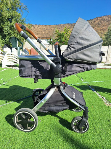Coche Cuna Travel System Deluxe 360° Sx Gris (Usado)