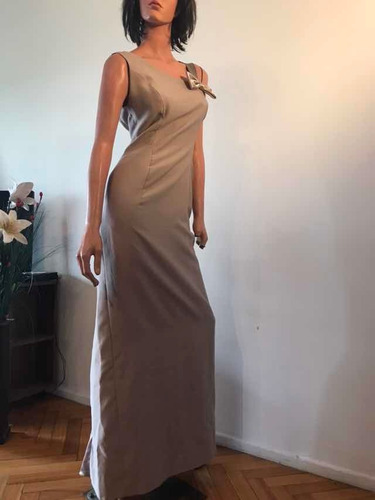 Vestido De Fiesta Champagne