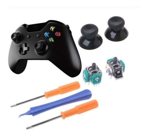 Imagen 2 de 5 de 2 Repuestos Stick Joystick Xbox One + Destornilladores
