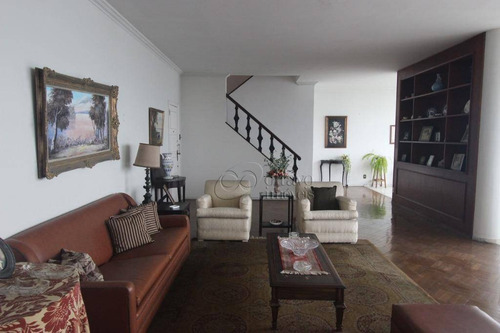 Cobertura Duplex - Alto Luxo - Posto 6 Atlantica, 430m2 2 Salões, 4 Quartos-suite 2 Vagas, Vista Total Posto 6 Ao Leme. - Ap8068
