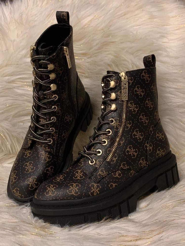 Botas Café Botín Guess Mujer (Usado)