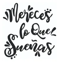 Comprar Vinilo Para Pared Frase Adhesivo Calco 60 X 60cm Personaliz.