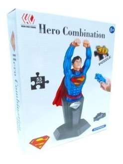 Rompecabezas Superman Heroes Niños 3d
