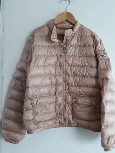 Campera Moncler Longue Saison Niña Original Talle 10 Pluma