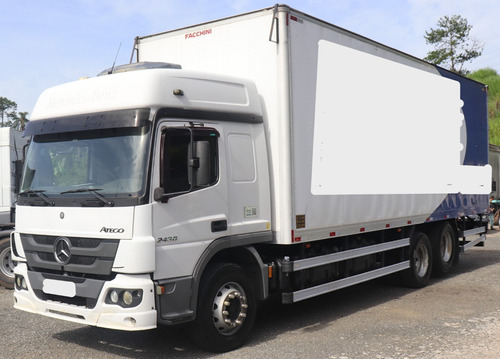 Mercedes Benz Atego 2430 Ano 2019 Bau De 8,50 Metros