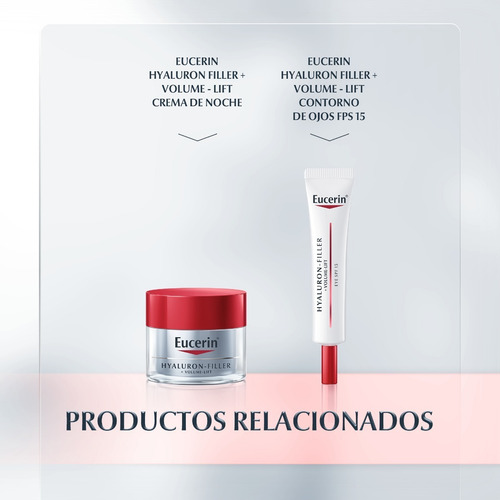Eucerin Hyaluron Filler +volume Lift Día Piel Mixta X 50 Ml