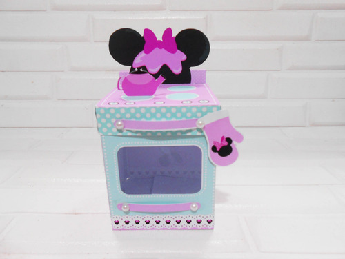 Arquivo De Corte Kit Festa Minnie Confeiteira 20