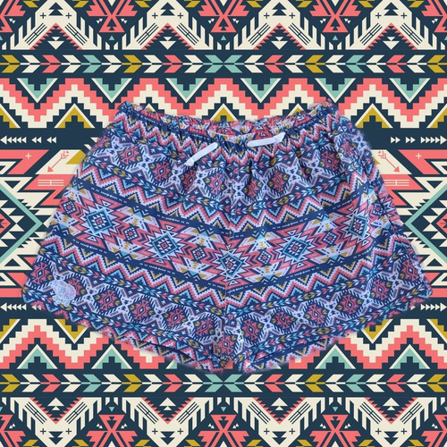 Traje De Baño Hombre Azteca Pecora Short Malla