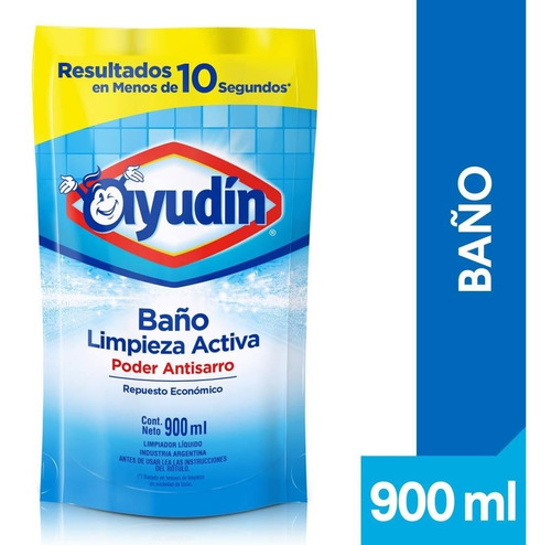 Ayudin Baño Limpieza Activa Original Doypack X 900 Ml