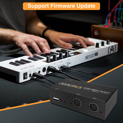 Camola Usb Midi Host Box De Alta Velocidad Usb A Midi Conver