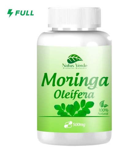 Moringa Oleífera - 60 Caps De 500mg