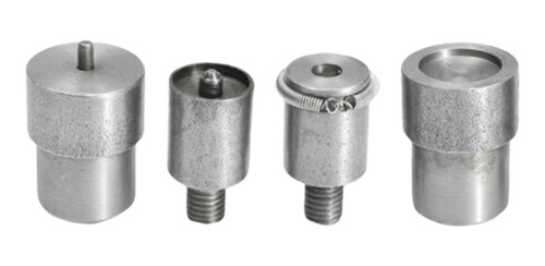 4 Paquetes De Botones A Presión, Moldes Para Troqueles Para