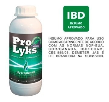 Pro Lyks - Sanitizante Natural (selo Orgânico Ibd)