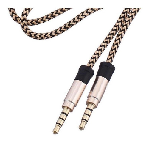 Imagen 2 de 4 de Cable Aux Cable Auxiliar Audio Sonido 3.5mm Plug Profesional