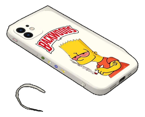 Funda De Teléfono Los Simpson Para iPhone 15 14 13 12 11 Pro