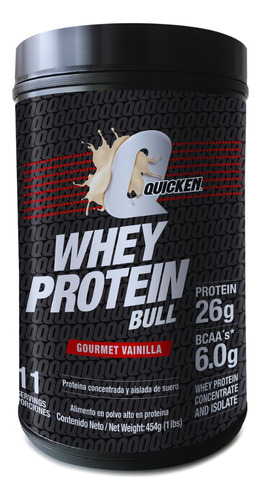 Quicken Bull 454g Proteína Suer - Unidad a $84900