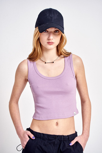 Musculosa Plain De Ribb Mujer 47 Street