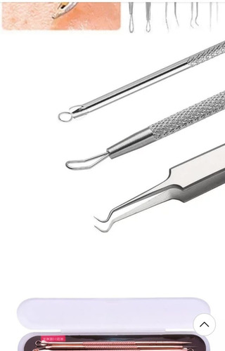 Removedor Extractor Puntos Negros Limpiador Facial Kit 8pzs