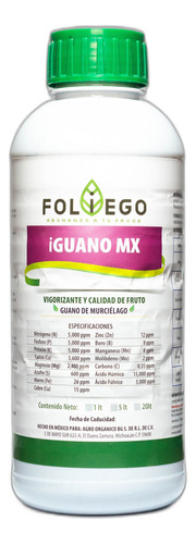 Guano Mx Fertilizante Organico