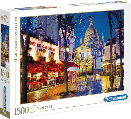Puzzle Clementoni 1500 Piezas Paris Montmartre