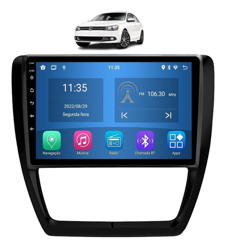 Multimidia Jetta Tsi -comfort Carplay Android Auto Wifi Gps 