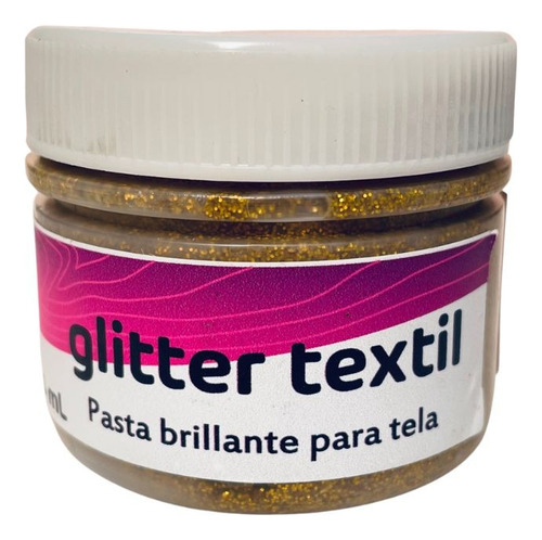 Glitter Textil Oro 50 Ml 