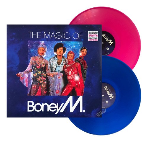The Magic Of Boney M 2 Lp Acetato Vinyl / Colores