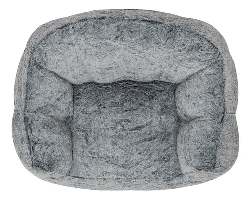 Sillón Pouf / Puff Relan Zilo De Sherpa Con Relleno