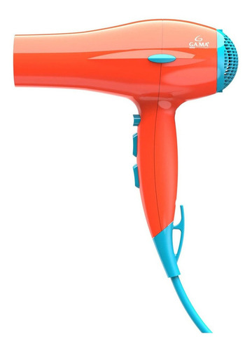 Imagen 3 de 3 de Secador de pelo GA.MA Italy Bloom Diamond BECHD2227 naranja 110V/220V