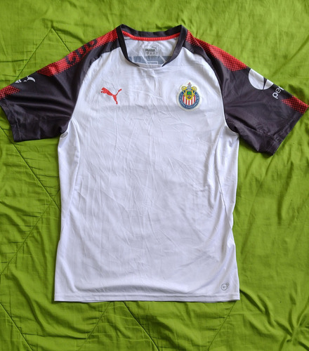 Jersey Entrenam Chivas Guadalajara M Puma 17/18 Usada (Usado)
