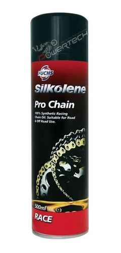 Lubricante Grasa Cadena Pro Chain Silkolene Sintetico  500ml