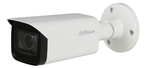 Dahua Cámara de seguridad Bullet HFW2241TZA Resolución 2MP  Lente Motorizado de 2.7 a 13.5 mm Tecnología Starlight  Micrófono Integrado 1 Entrada de Audio IR Inteligente 80 Mts Protección IP67  Blanca