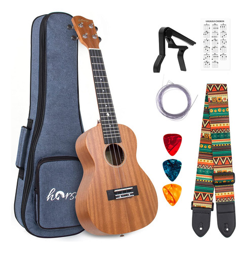Ukelele Tenor, 26 Pulgadas Zurdo Instrumento Profesional De