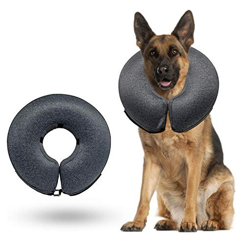 Cono Para Perros Grandes, Cono De Perro Inflable 2dbxn