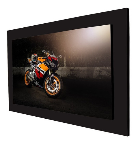 Cuadro 60x40cms Decorativo Moto 4!!!+envío Gratis