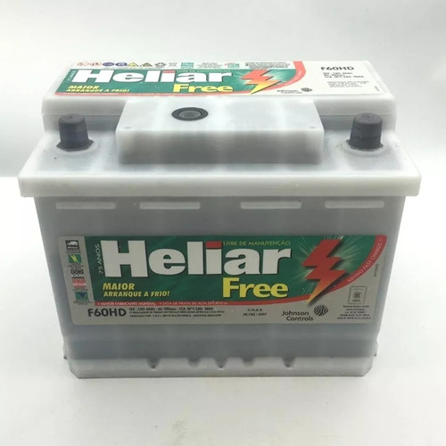 Bateria Heliar F60hd 12x70 Bora, Fox, Golf, Suran, A3, A4